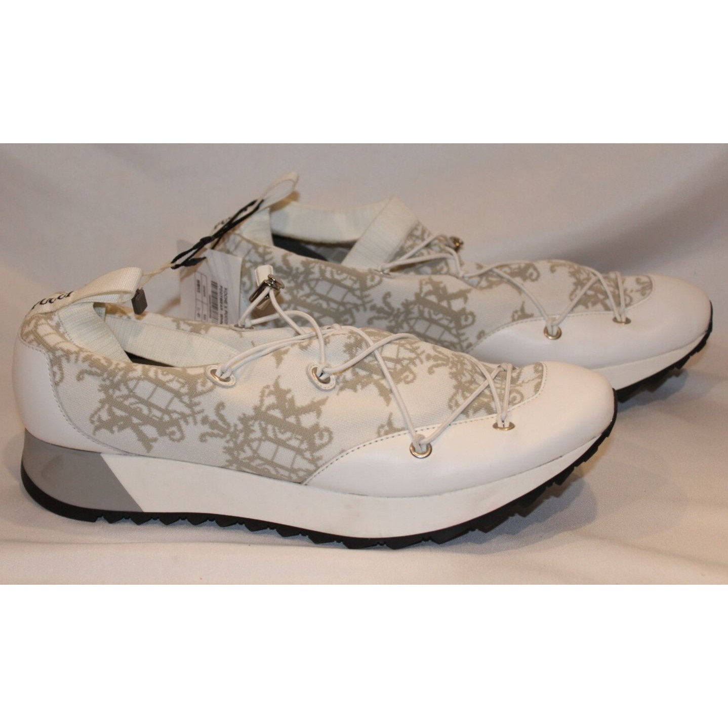 Emilio Pucci X Knoche Low Top Sneakers White Nwt Sz Eu 41 Nwt $625